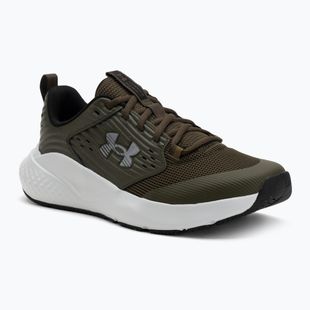 Încălțăminte de antrenament pentru bărbați Under Armour Commit 4 expedition green/halo gray/steel