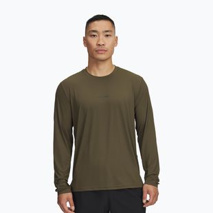 Longsleeve de antrenament pentru bărbați Under Armour Project Rock Iso Chill expedition green/baroque green