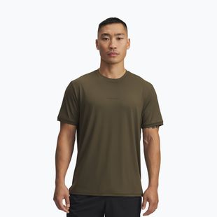 Tricou de antrenament pentru bărbați Under Armour Project Rock Iso Chill expedition green/baroque green