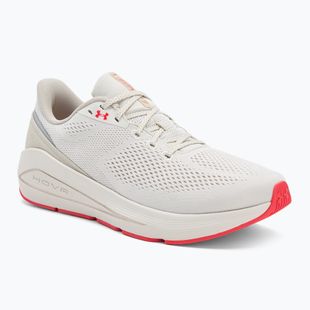 Încălțăminte de alergare pentru bărbați Under Armour Sonic 7 summit white/khaki base/racer red