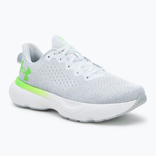 Încălțăminte de alergare pentru bărbați Under Armour Infinite distant gray/halo gray/hyper green