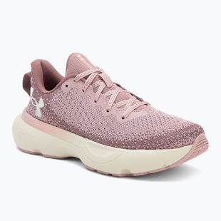 Încălțăminte de alergare pentru femei Under Armour Infinite tourmaline pink/maroon mist/summit white