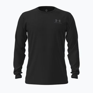Longsleeve pentru bărbați Under Armour Sportstyle Left Chest LS black/pitch gray