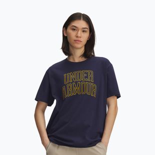 Tricou de antrenament pentru femei  Under Armour Rival Campus midnight navy/gold league