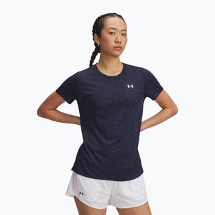 Tricou de antrenament pentru femei  Under Armour Tech Twist midnight navy/white