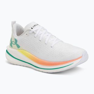 Încălțăminte de alergare pentru femei Under Armour Velociti SPD white/orange bloc/metallic silver