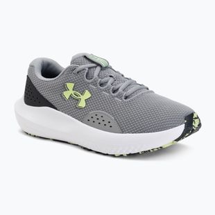 Încălțăminte de alergare pentru bărbați Under Armour Charged Surge 4 steel/steel/black