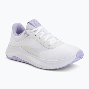 Încălțăminte de antrenament pentru femei Under Armour Aurora 3 white/white/purple crest