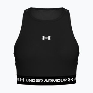 Top de antrenament pentru femei Under Armour HeatGear Mesh Tank ultimate black/white