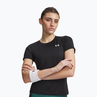 Tricou de antrenament pentru femei Under Armour Tech Mesh black/white