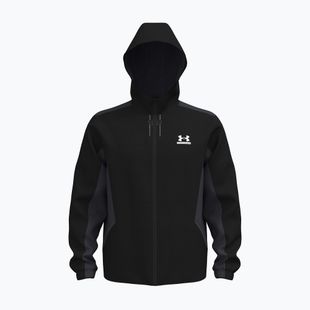 Geacă de antrenament pentru bărbați Under Armour Tech Sport Woven black/castlerock/white