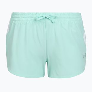 Pantaloni scurți de alergare pentru femei Under Armour Velociti Pro 4" 2N1 refresh mint/castlerock