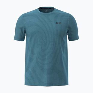 Tricou de antrenament pentru bărbați Under Armour Vanish Seamless Novelty blue haze/black
