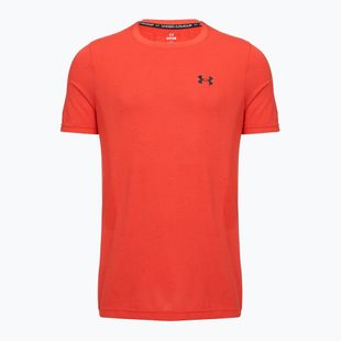 Tricou de antrenament pentru bărbați Under Armour Vanish Seamless venom red/black