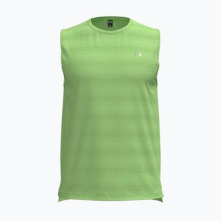 Tricou de alergare pentru bărbați Under Armour Velociti Tank lumos lime/white