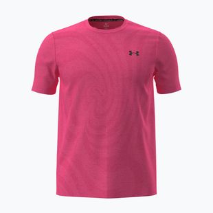 Tricou de antrenament pentru bărbați Under Armour Vanish Seamless Novelty bittersweet pink/black