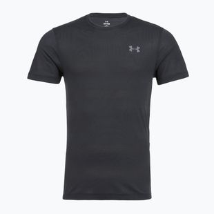 Tricou de alergare pentru bărbați Under Armour Velociti black/black/metallic silver