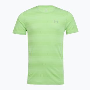 Tricou de alergare pentru bărbați Under Armour Velociti lumos lime/white