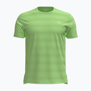 Tricou de alergare pentru bărbați Under Armour Velociti lumos lime/white