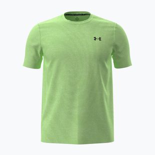 Tricou de antrenament pentru bărbați Under Armour Vanish Seamless Novelty lumos lime/black