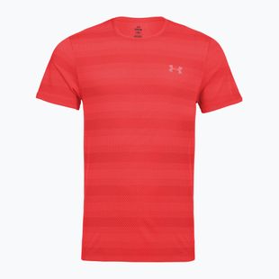 Tricou de alergare pentru bărbați Under Armour Velociti lumos lime/mod gray