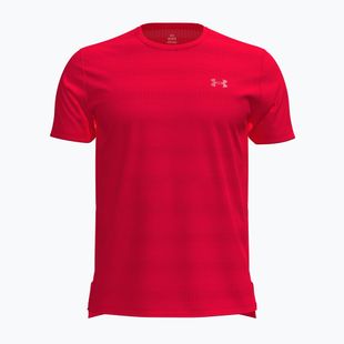 Tricou de alergare pentru bărbați Under Armour Velociti lumos lime/mod gray