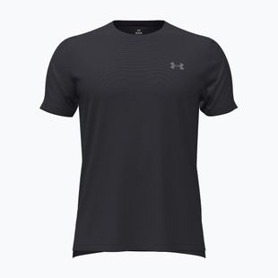 Tricou de alergare pentru bărbați Under Armour Velociti Reflect black/black/metallic silver