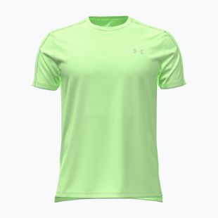 Tricou de alergare pentru bărbați Under Armour Velociti Reflect lumos lime/white