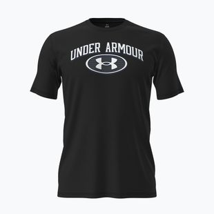 Tricou de antrenament pentru bărbați Under Armour WM Locker Tag black/white