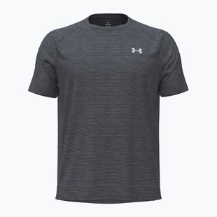 Tricou de antrenament pentru bărbați Under Armour Tech Textured castlerock/white