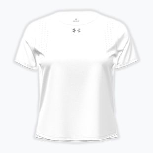 Tricou de alergare pentru femei Under Armour Velociti Pro white/white/black