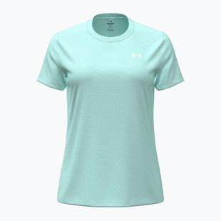 Tricou de antrenament pentru femei Under Armour Tech SSC - Solid refresh mint/white