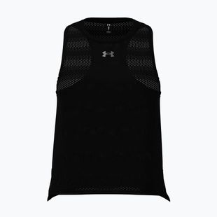 Tricou de alergare pentru femei Under Armour Velociti Singlet black/black/metallic silver