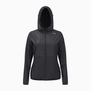 Geacă de alergare pentru femei Under Armour Velociti Pro Storm black/black/metallic silver