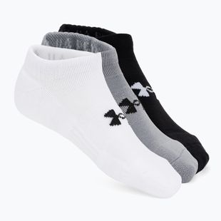 Șosete pentru bărbați Under Armour Performance Cotton NS 3 pack white/steel/steel