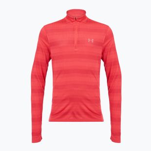 Bluză de alergare pentru bărbați Under Armour Velociti 1/4 Zip lumos lime/mod gray