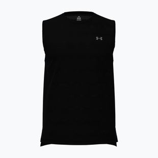 Tricou de alergare pentru bărbați Under Armour Velociti Tank black/black/metallic silver