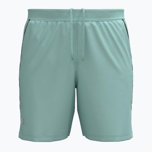 Pantaloni scurți de alergare pentru bărbați Under Armour Launch 7" refresh mint/castlerock