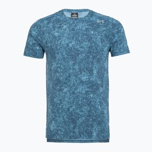 Tricou de alergare pentru bărbați Under Armour Velociti Pro Print wham blue/boundless blue/black