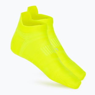 Șosete Under Armour Velociti Lite S high vis yellow/high vis yellow/white
