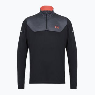 Bluză pentru bărbați Under Armour Tech Utility 1/4 Zip black/venom red