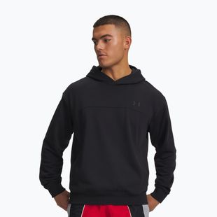Bluză pentru bărbați Under Armour Rival LW Hoodie black/black