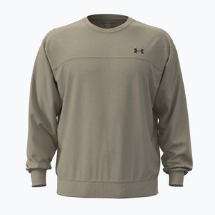 Bluză pentru bărbați Under Armour Rival LW Crew city khaki/black