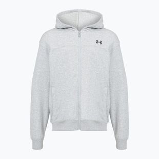 Bluză pentru bărbați Under Armour Rival LW FZ mod gray light heather/black