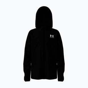 Geacă de antrenament pentru bărbați Under Armour Vibe Woven Windbreaker Jacket black/white