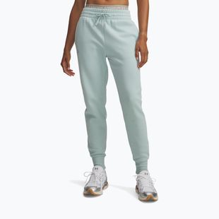Pantaloni pentru femei Under Armour Rival Fleece Joggers enamel blue/white