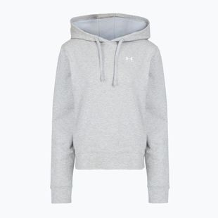 Bluză pentru femei Under Armour Sport Terry Hoodie mod gray light heather/white