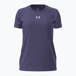 Tricou pentru femei Under Armour Rival Core purple luxe/purple luxe