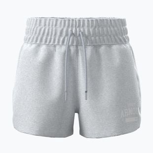 Pantaloni scurți pentru femei Under Armour Icon Fleece Nov mod gray light heather/white