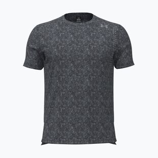 Tricou de alergare pentru bărbați Under Armour Velociti Pro Print black/black/metallic silver